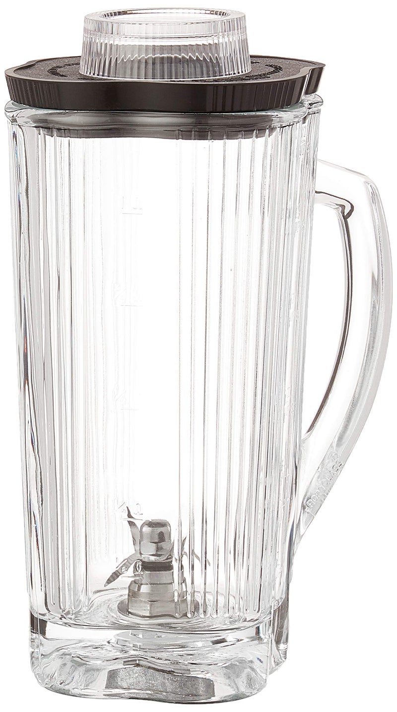 Waring Commercial CAC34 Complete Glass Container with Blade and Lid, 40-Ounce - Image 1